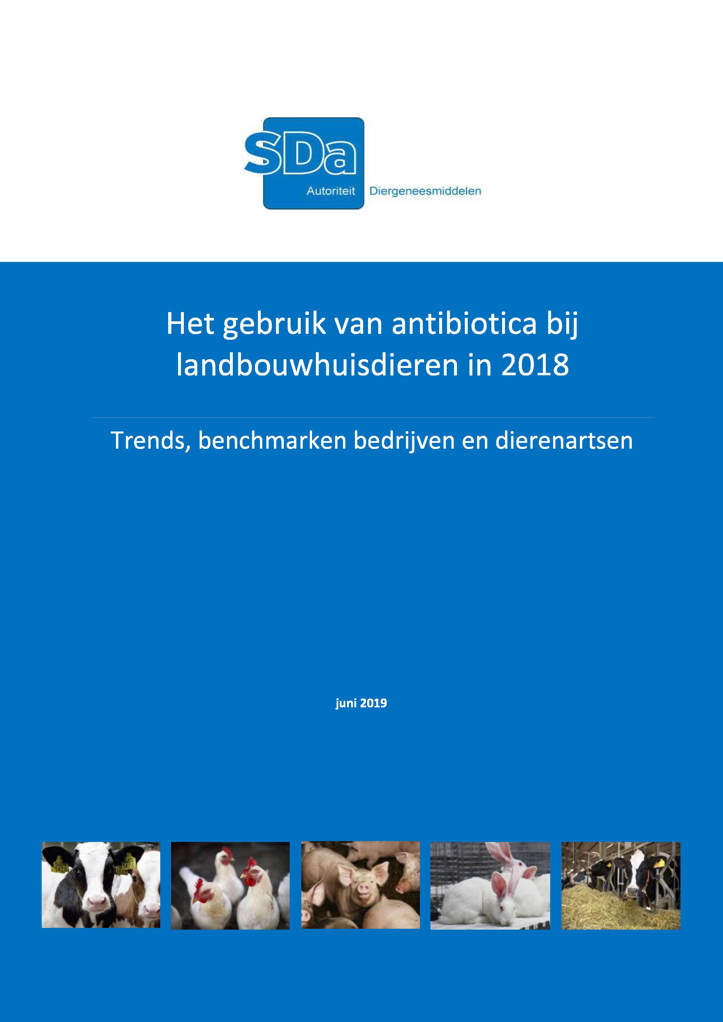 SDa-rapport 'antibioticumgebruik in 2018'